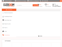 Tablet Screenshot of dzboom.com